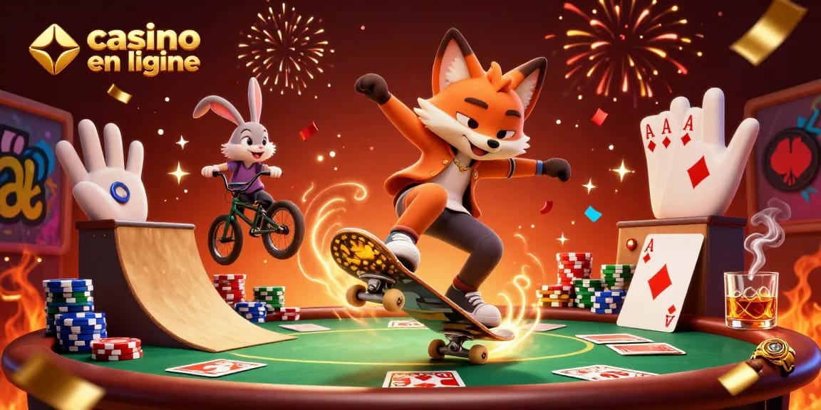 Évitez de perdre aux jeux avec ce casino en ligne dynamique, rempli de personnages et de parties de poker mémorables.