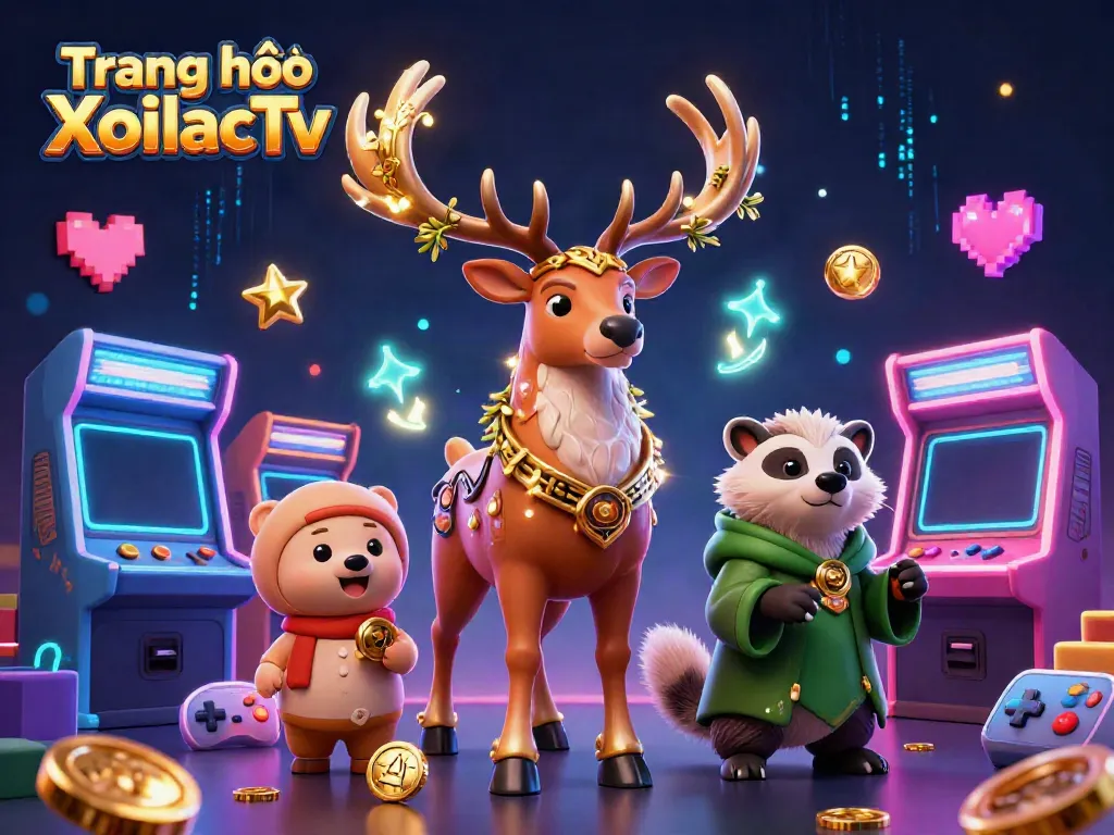 Experience high-speed sports gaming with Trang chủ XoilacTv's dynamic and vibrant illustration