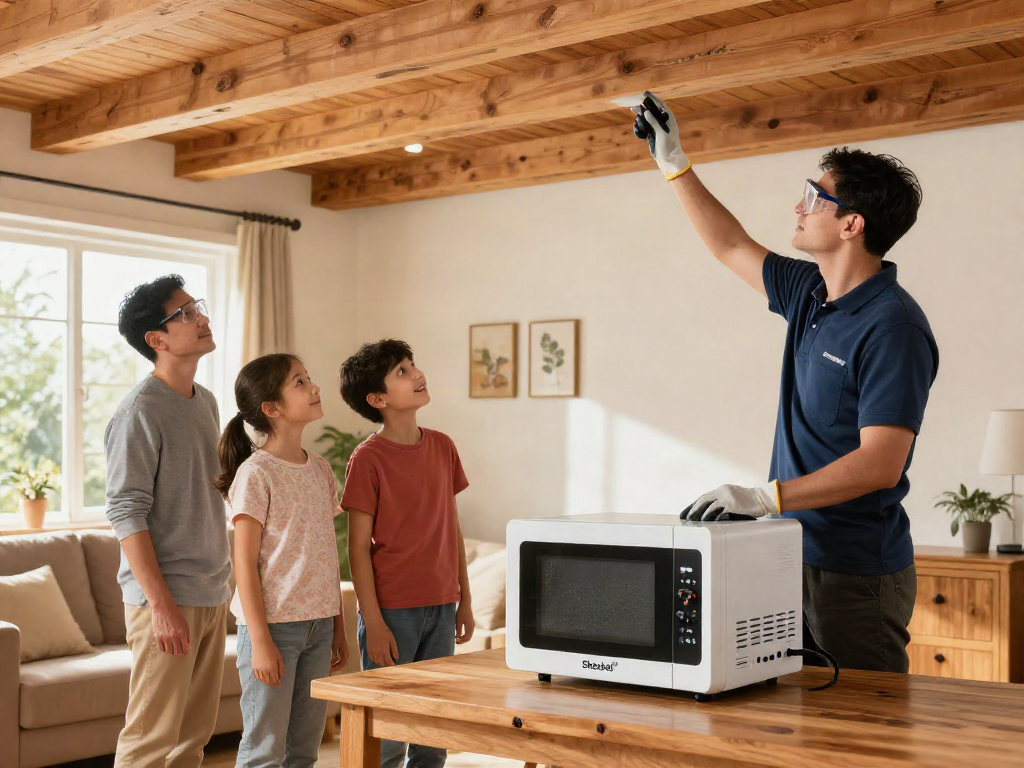 Utilisation de Shashel® pour le traitement des vermoulures dans un environnement familial.