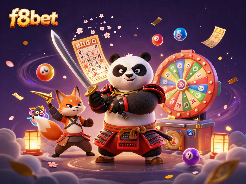 Experience thrilling action with f8bet’s vibrant characters in this dynamic 3D illustration